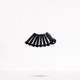 Pin Guitarra Acustica, Black w White Dot