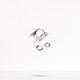 Potenciometro CONTROL 250K 15A Audio Taper Snap-In (Solid Shaft)