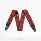 Tahali Festival Strap, Red Mosaic, 2"