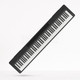 Piano Digital 88 teclas P145, Black